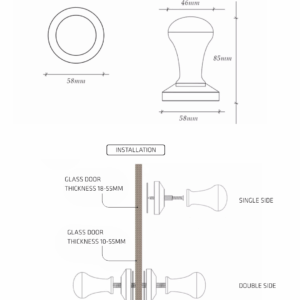 Walnut Knob Handle - Image 8